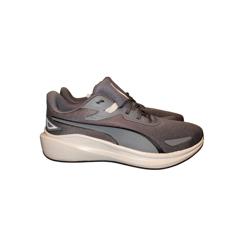 Puma Men's Running Shoes‎ Gray Lace Up Athletic Sneakers Size 11.5 NEW No Box